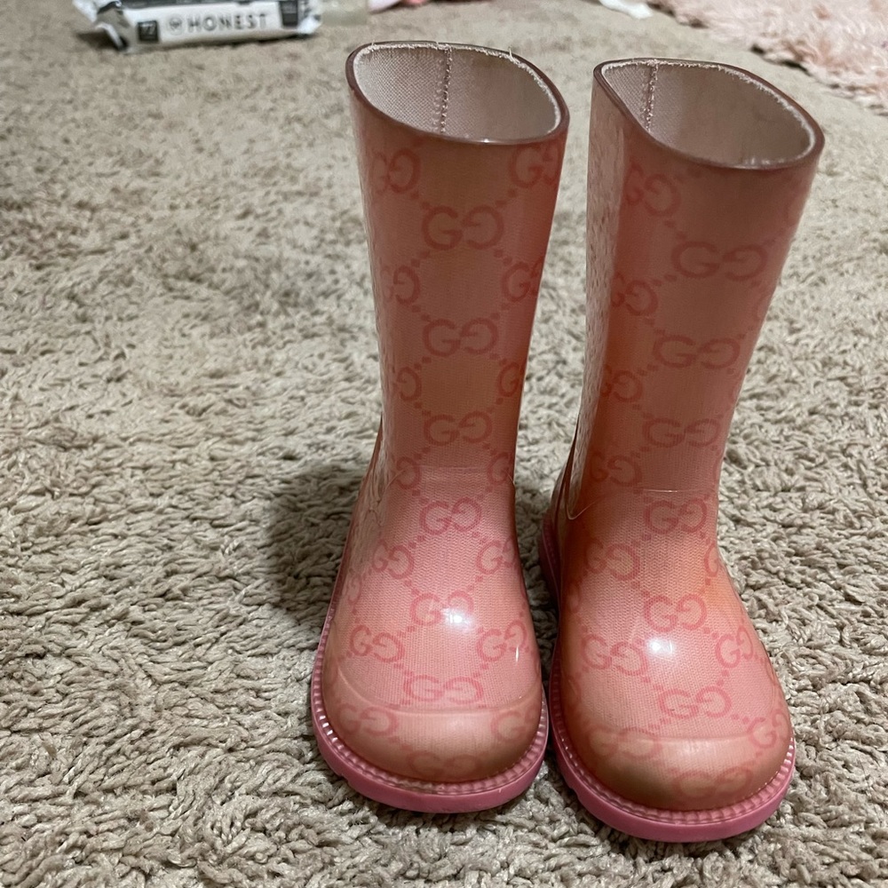 Toddler Gucci rain boots